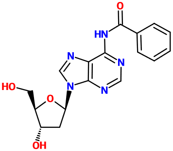 (image for) MC081302 N6-Benzoyl-2'-deoxyadenosine